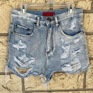 Signature 8 denim jeans, shorts distressed Size Small